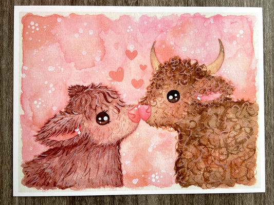 Lovey Moos Print