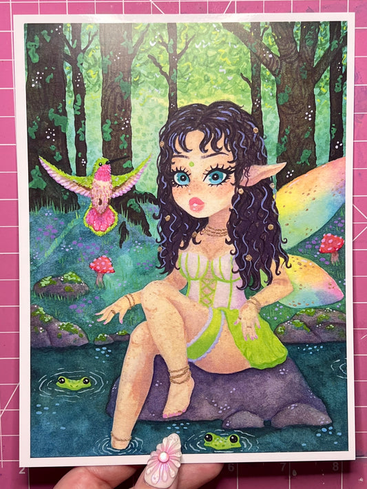 Forest Fairy Print