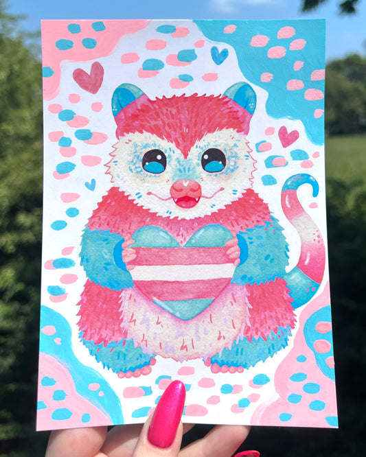 Trans Possum Print Pre-Order