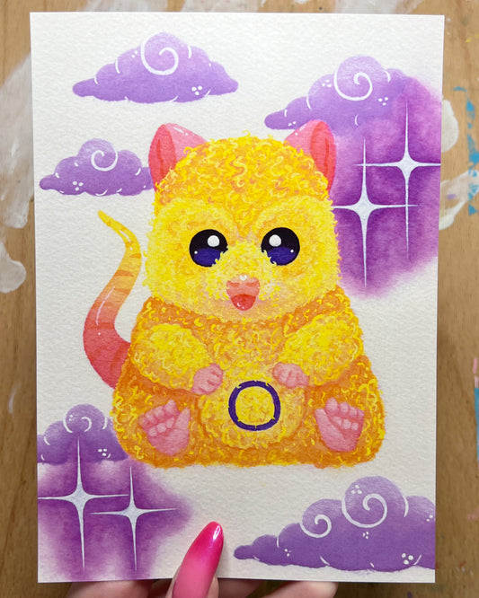 Intersex Possum Print