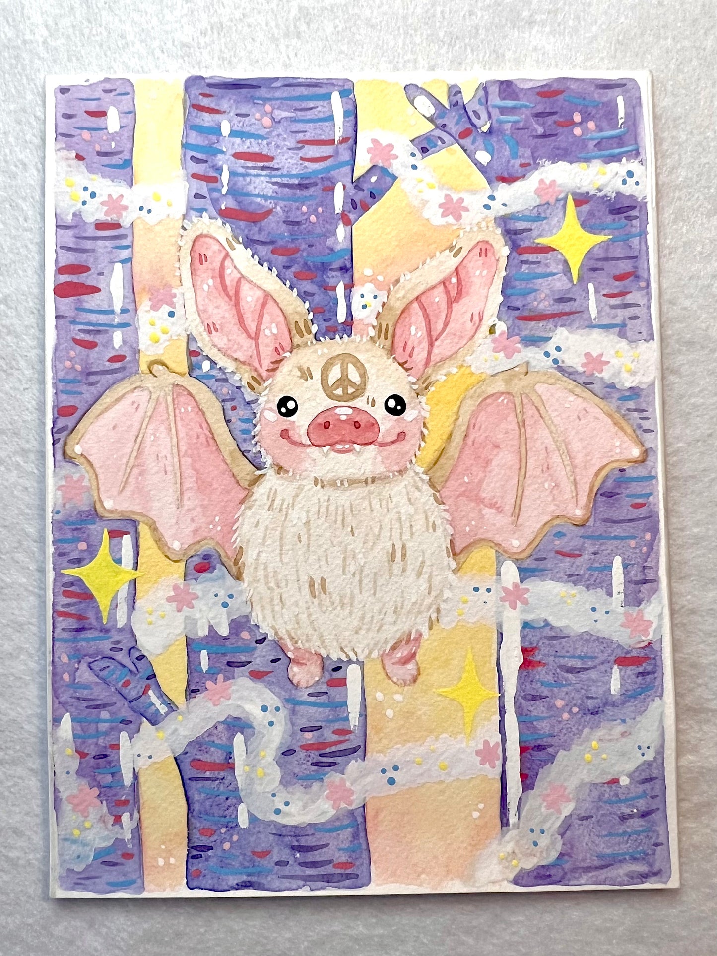 Batty Baby Painting