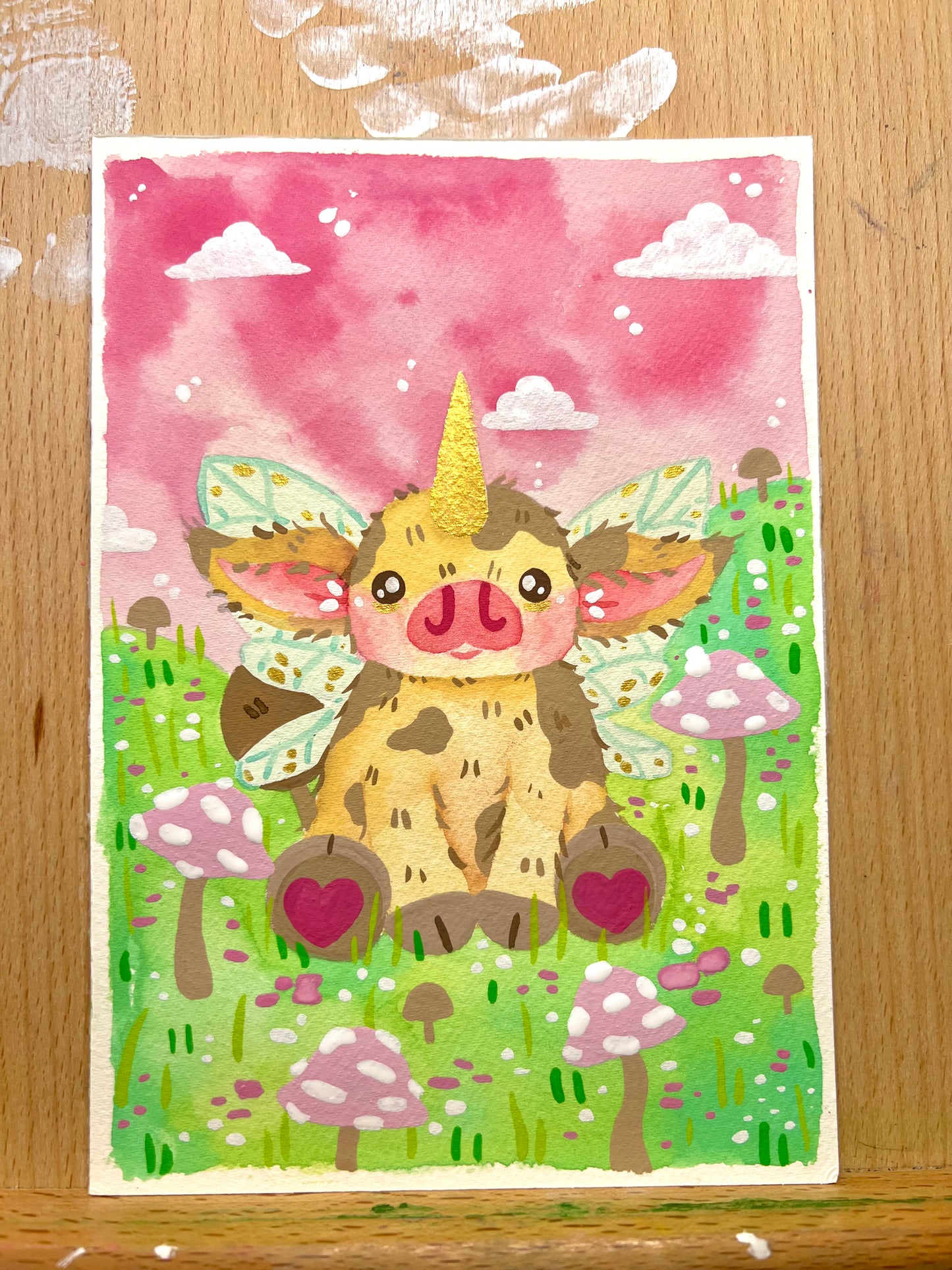 Fairy Cow Painting