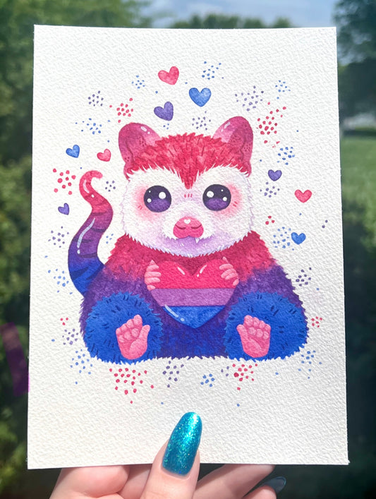 Bisexual Possum Painting