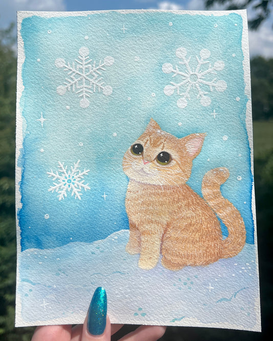 Stylized Watercolor Pet Illustration