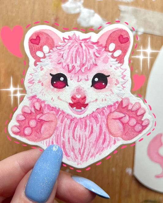 Possum Painting Cutout