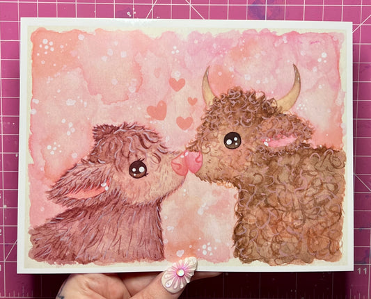 Lovey Moos Print