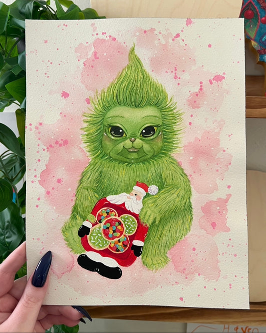 Santa, Bye Bye Painting