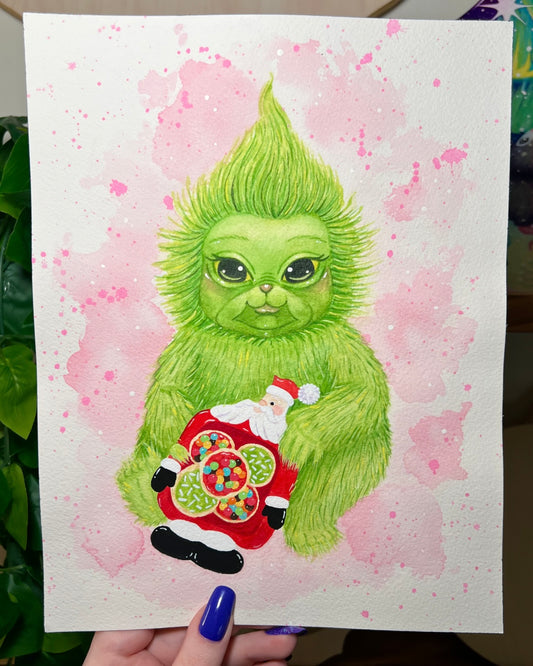 Santa, Bye Bye Painting